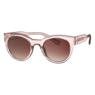 Marc O'Polo Volumineuze Acetaat Zonnebril - Dames - Accessoires - Roze - Maat: ONE Size Zijde