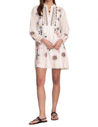 Johnny Was Bellania Button Yoke Field Dress In Olinda