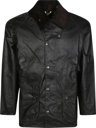 Barbour Bedale Wax Jacket - Heren - Zomerjassen - Groen - L - Katoen - Jassen