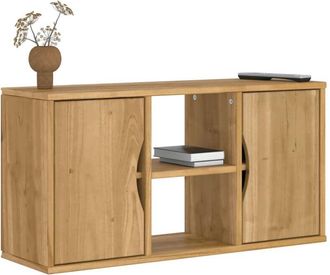 vidaXL Vidaxl - Mobile Porta tv odda 79x24x40 cm in Legno Massello di Pino