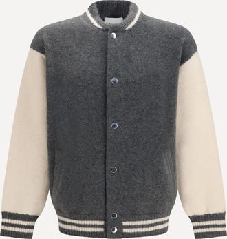 Laneus Cashmere and silk Bomber Male 48