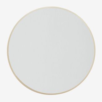 Sklum Sklum - Espejo De Pared Redondo &Oslash;60 Cm En Aluminio Oreste