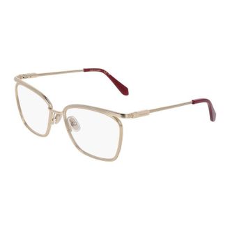 Ferragamo SF2235710 Square Full Rim Eyeglasses - Gold