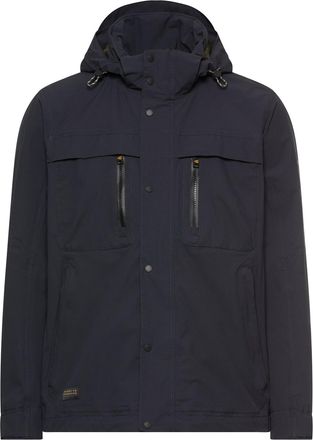 Camel Active parka jas Camel active navy met capuchon