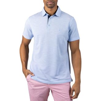 Tailorbyrd Slub Piqu&eacute; Polo in Light Blue at Nordstrom Rack, Size Xx-Large