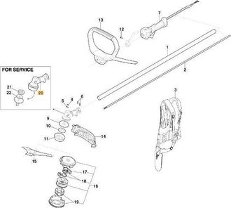 STIGA Sports Cabeza De Engranaje D. 28 Original Stiga - 118805089/0