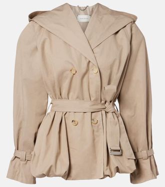 Magda Butrym Belted cotton-blend jacket