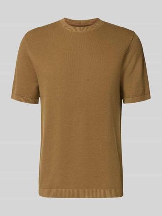 Mc Neal Regular Fit T-Shirt aus reiner Baumwolle in Hellbraun, Gr&ouml;&szlig;e XXXL