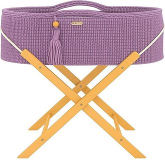 OEM Mois&eacute;s Boho Hecho A Mano Con Soporte Lila