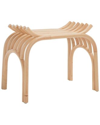 Safavieh Strix Curved Rattan Stool