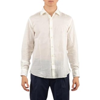 Saint Barth Camicia - Heren - Casual Overhemden - Beige - S - Overhemden