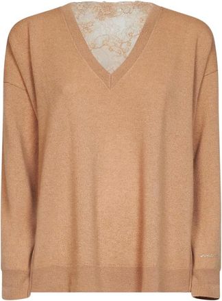 Ermanno Scervino Donna, Maglie, Beige, XS, new