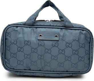 Gucci Pre-owned Gucci GG Nylon Make up Handbag 245959 200047