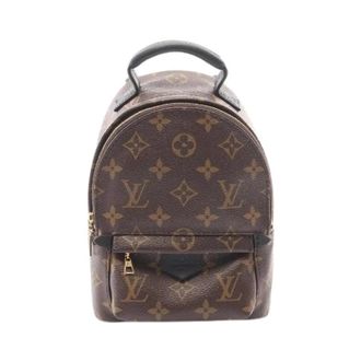 Louis Vuitton Pre-owned Palm Springs Monogram Rugzak - Dames - Vintage Rugzakken - Bruin - ONE Size - Leer - Vintage