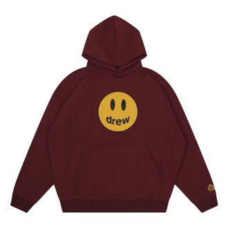 Drew House Mascot Oversized Hoodie Burgundy DR-FW22-208
