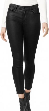 Sanctuary Social Standard Coated Mid Rise Pants In Black