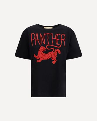 Valentino Printed Cotton T-Shirt Female S