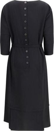 Prada Womens Black Acetate Casual Dress