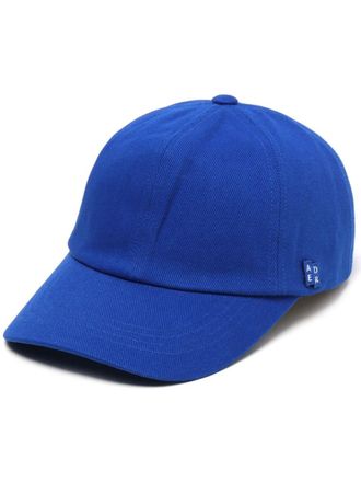 Ader Error logo cap - women - Cotton - M - Blue