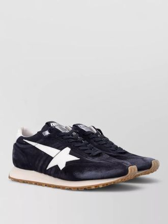 Golden Goose marathon track suede star sneakers