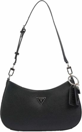 Guess Noelle II Top Zip Shou - Dames - Schoudertassen - Zwart - ONE Size - Leer - Tassen
