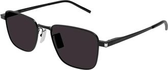 Saint Laurent Zwart/Grijs Zonnebril SL 529 - unisex - Zonnebrillen - Zwart - 53 MM - Accessoires