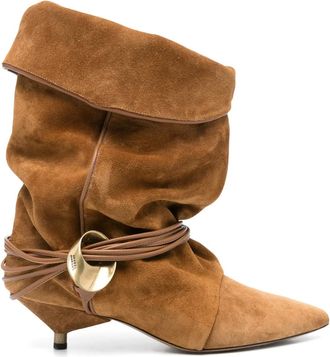 Isabel Marant 45 mm Edrika laarzen - Bruin