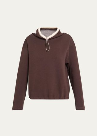 Still Here Rec Funnel-Neck Sweatshirt