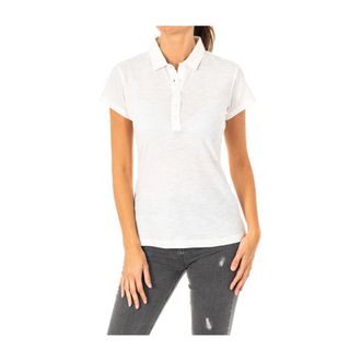 La Martina Tops, Dames, Wit, L, Katoen, Polo Shirt