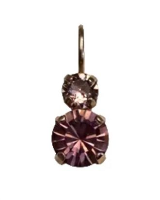 Mariana Womens Serene Earrings In Lavender/ Pink