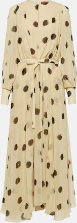 Altuzarra Peirene printed maxi dress