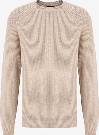 Zanone Pullover mit Rundhalsausschnitt aus Strick Giro Rag