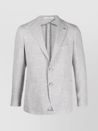 Tagliatore silk blend blazer