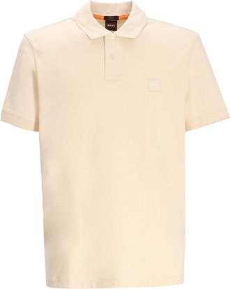 HUGO BOSS Natural Slim Fit Logo Polo