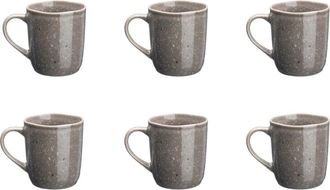Bj&ouml;rn Borg Taza STELLAR 40cl - 6 Piezas - Gris hormig&oacute;n
