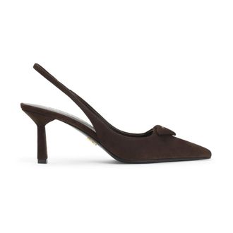 Prada Mujer, Zapatos, Marr&oacute;n, Talla: 37 1/2 EU