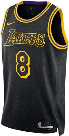 Nike Kobe Bryant Los Angeles Lakers 2023 City Edition Swingman Jersey Asia Sizing Mamba Mentality 8 FN7297-010