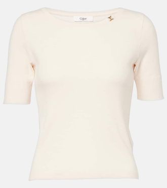 Chloé Chloé Cotton jersey T-shirt