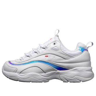 Fila Ray Prism Retro Running Shoes White/Blue FS1SIB1162X_STL