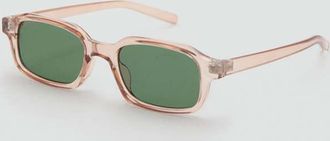 Mango Occhiali da sole montatura rettangolare ocra - Uomo - Taglia unica - MANGO MAN