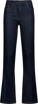 Silvian Heach Jeans bootcut donker - Dames - Bootcut Jeans - Blauw - W26 - Katoen - Jeans