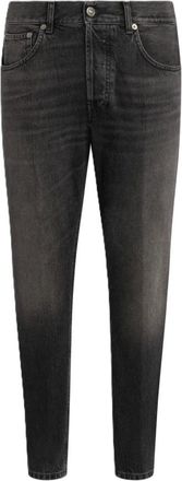 Dondup Dian Trousers - male - Dondup - Slim Fit Jeans - Black - W36 - Jeans