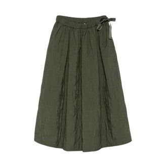 Max Mara Wkdbriose Midi Rok - Dames - Rokken - Groen - Maat: XS Polyamide
