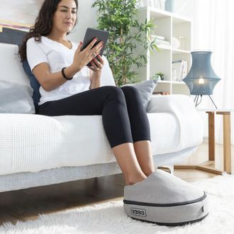 InnovaGoods Innovagoods Masajeador Shiatsu T&eacute;rmico Futsa Gris
