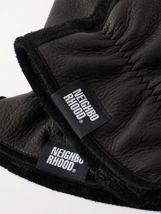 Neighborhood Full-Grain Leather and Bemberg Gloves