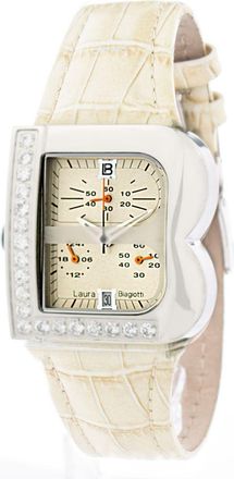 Laura Biagiotti Leather Dress Womens Watch