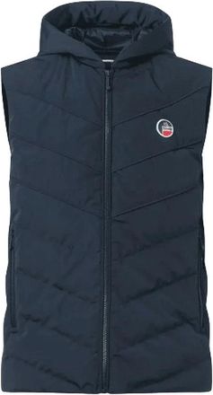 Fusalp Mouwloos Jack Timeo Marineblauw - Heren - Bodywarmers - Blauw - 4XL - Satijn - Jassen