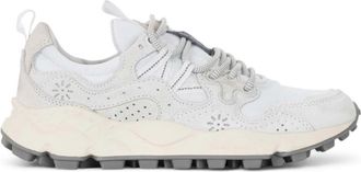 Flower Mountain Yamano 3 - Dames - Sneakers - Wit - 40 EU - Leer - Schoenen