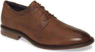 Josef Seibel Earl Plain Toe Derby in Camel Leather at Nordstrom Rack, Size 11.5-12Us / 45Eu