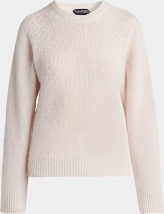 Tom Ford Seamless Ultrasoft Wool Crewneck Sweater
